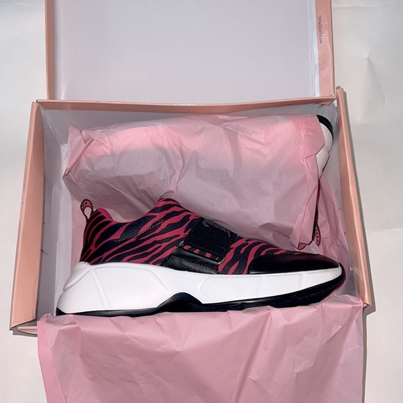 Juicy Couture Pink Zebra Sneakers - Picture 6 of 8